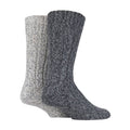 2 Pack Unisex Thick Heavy Winter Warm Wool Hiking Boot Socks