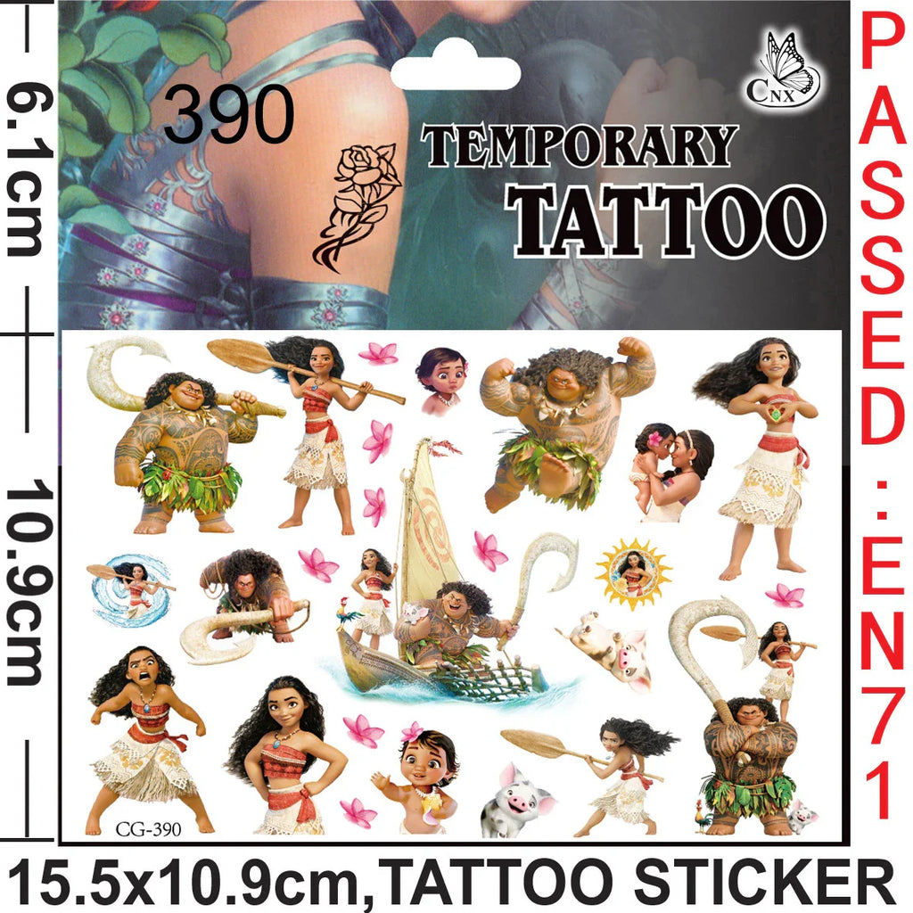 Moana Birthday Party Gift Supplies Party Favor Slap Bracelets Stickers Paper Bags Gifts Bag Goody Bag Pinata Fillers Baby Shower