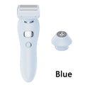 2 in 1 Waterproof Double Head Female Electric Epilator Body Hair Trimmer Kit Hair Removal Lady Shaver for Women