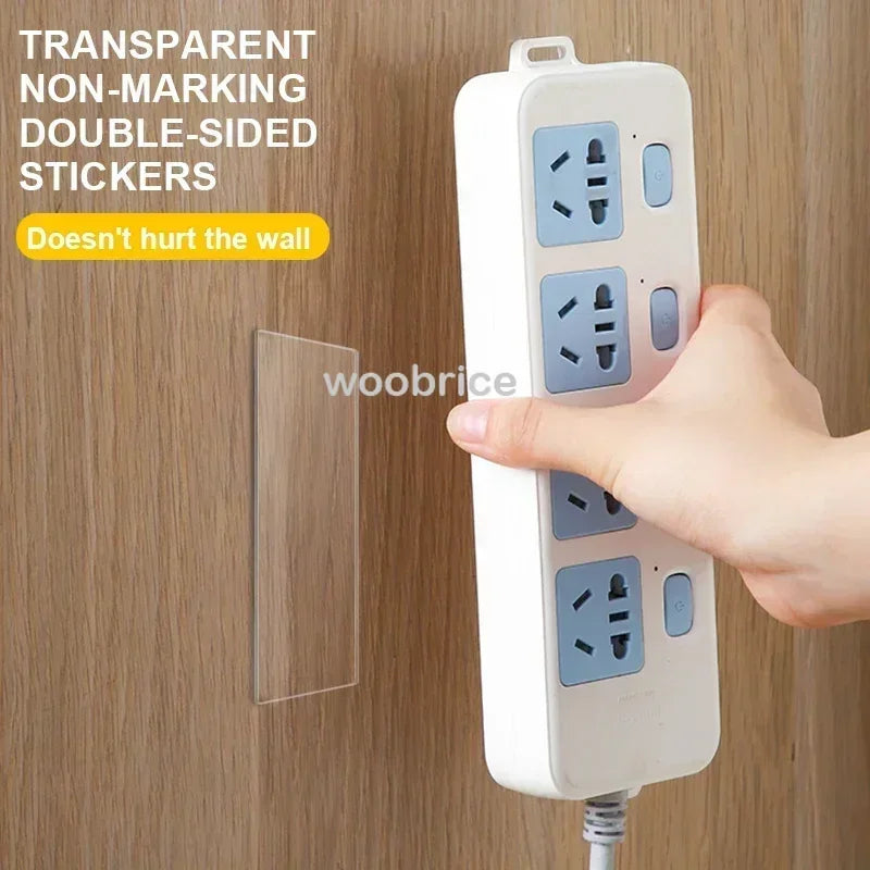 300Pcs Double Sided Adhesive Tape Nano Reusable Super Strong Transparent Wall Stickers WaterProof Widely Used Wall Mount Sticker
