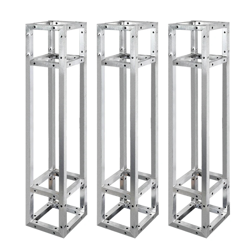 Iron Square Segments Truss Tower, Stage Club, DJ Lighting Frame, Perform Show Supports, 3Pcs/set