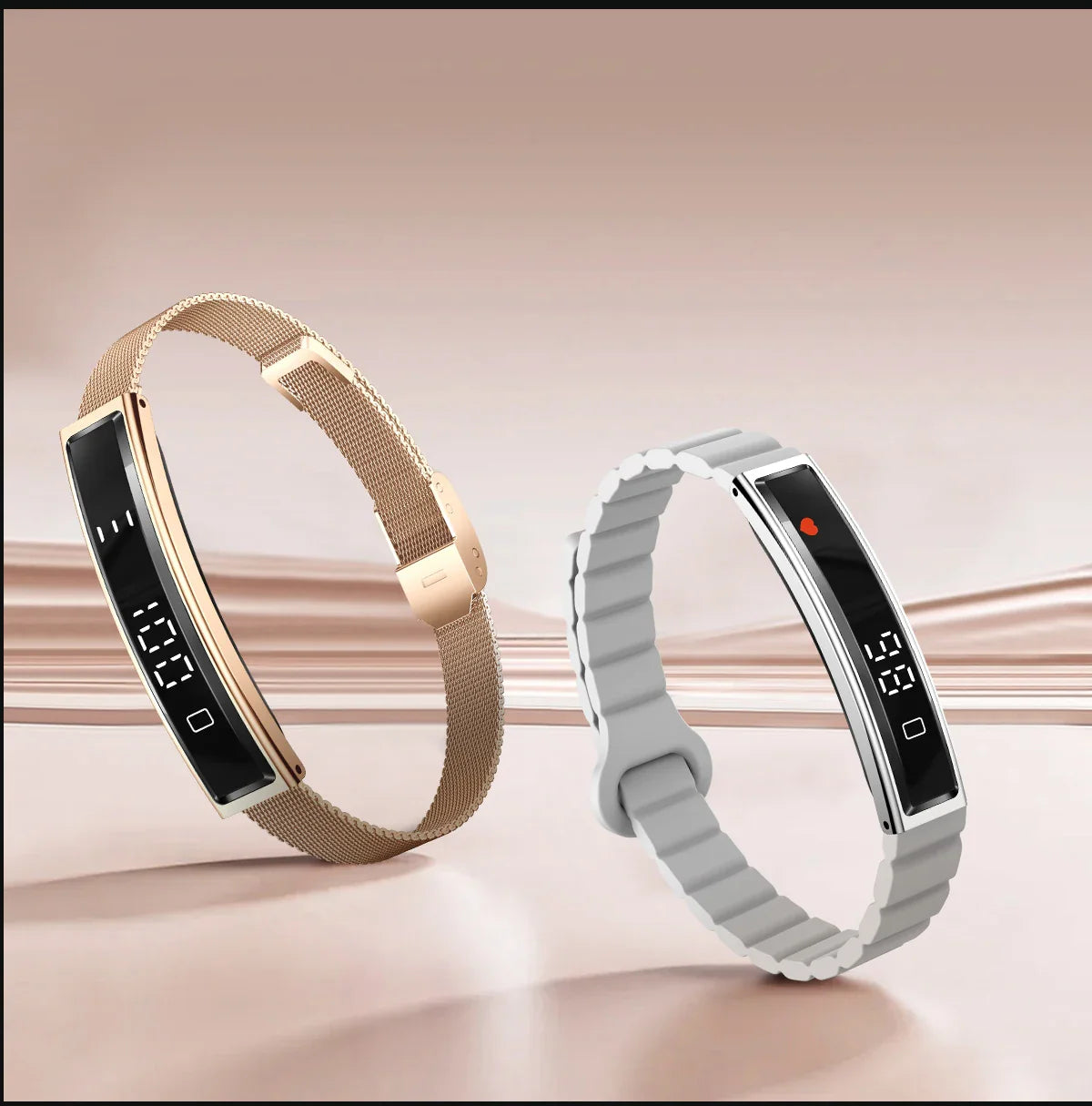 Health & Fitness Smart Bracelet with Heart, Sleep & Activity Tracking