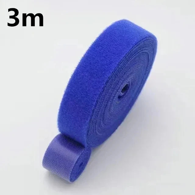 1/5M Cable Organizer Cable Management Wire Winder Tape Earphone Mouse Cord Management Ties Protector For iPhone Xiaomi Samsung