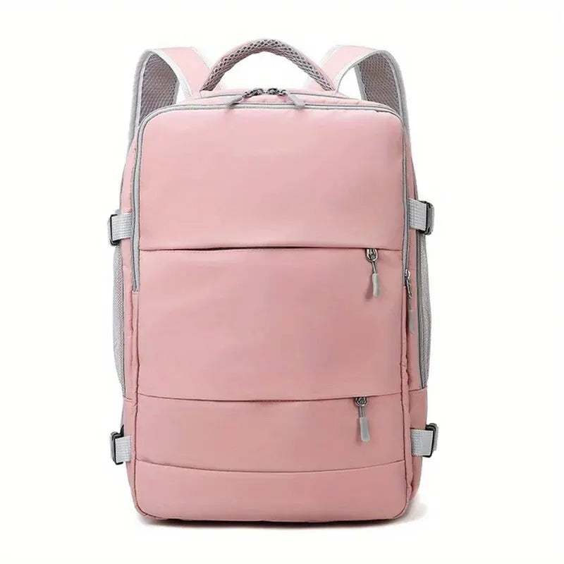 Women'S Bag Large Capacity Journey Multifunction Backpack with Shoe Storage Multilayer Dry and Wet Separation Waterproof
