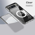 2025 Fashion Magnetic Case For Google Pixel 9 Pro 8 8A 7 10 Dull Polish Wireless Charger Cover Anti-knock Cases For Pixel 9A 7A