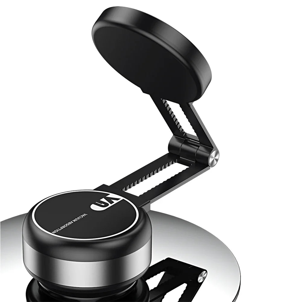Magnetic Suction Cup Phone Mount for iPhone 16 15 14 Pro Max 360° Adjustable Vacuum Phone Holder for Car/Mirror/Smooth Surface