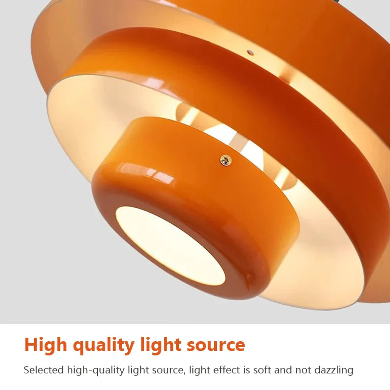 Nordic Pendant Light – Modern Aluminum Ceiling Lamp for Home & Dining