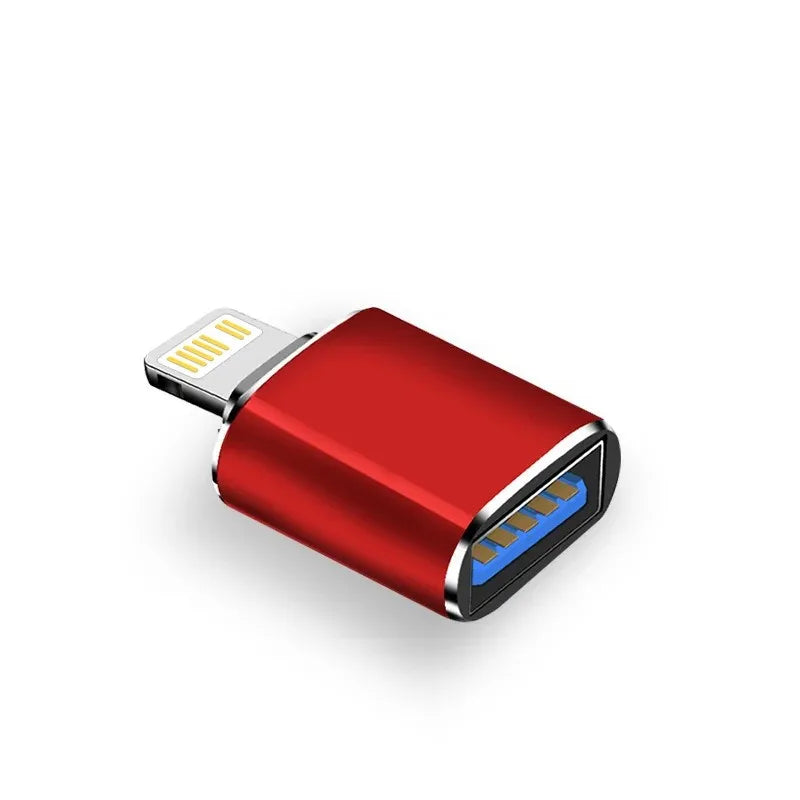 Elough USB3.0 To Lightning Adapter OTG For iPhone iPad Fast Charging Lighting Male to USB Female Adapter For ios 13 above