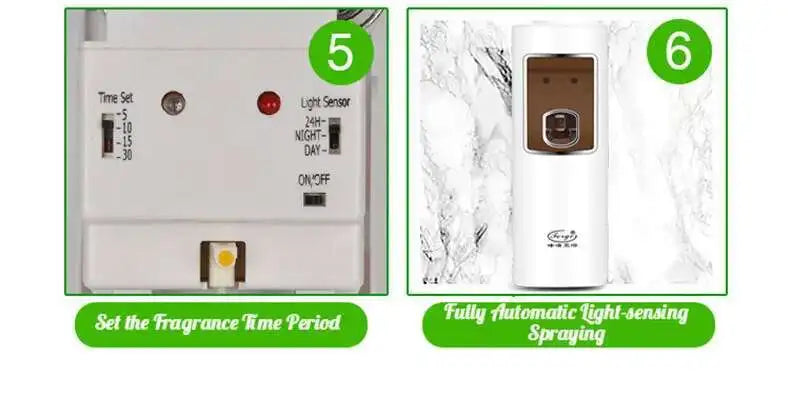 Electric Air Freshener For Hotels Aromatic Home Aroma Diffuser Fragrance  Toilet Office Perfume Sprayer Hotel Fragrance Diffuser