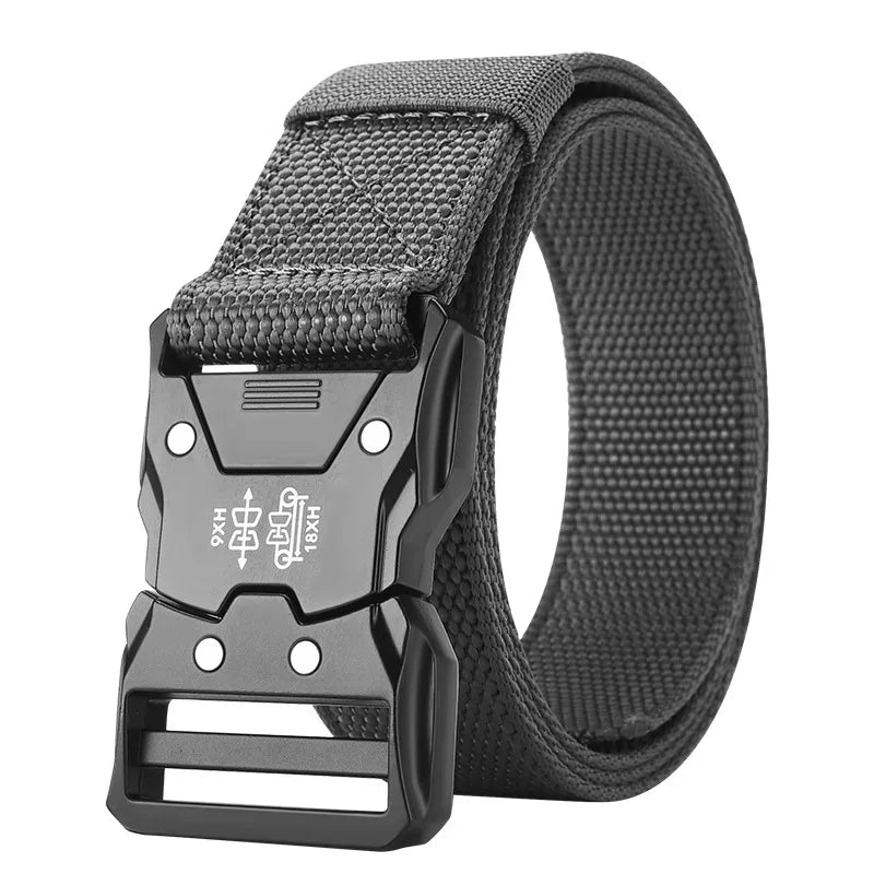 Men Belt Army Outdoor Hunting Tactical Multi Function Combat Survival High Quality Marine Corps Canvas For Nylon Male Luxury