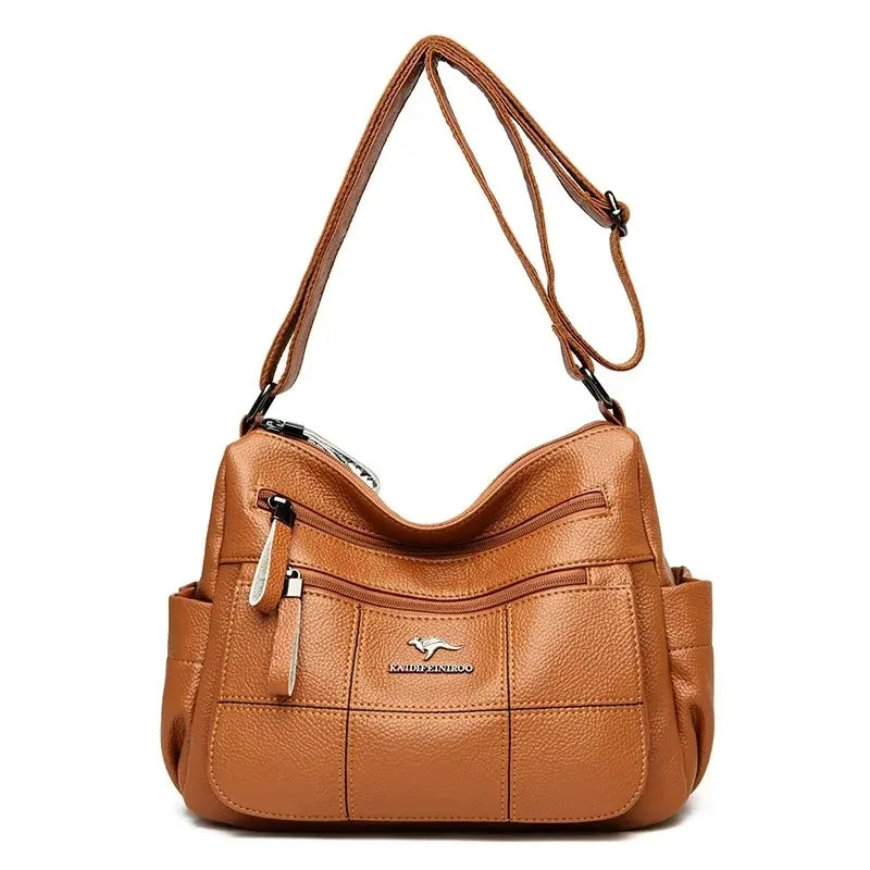 Genuine Brand PU Leather Sac Luxury Handbags Women Bags Designer Shoulder Crossbody Hand Bags for Women 2022 Purses and Handbags