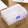 Clear Plastic Box Rectangular Box Screwdrivers Bits Tools Bleads Dustproof Waterproof Packing Storage Cases Container