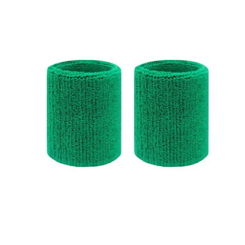 2 Pcs Towel Sports Wristbands Tennis Sweat Bands Wrist Guard For Basketball Volleyball padel Fitness Sweatbands Wrist Wrap Cuff