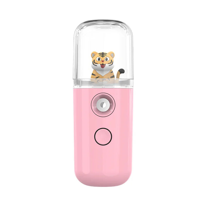 Mini 30mL Face Steamer USB Rechargeable Nano Facial Mister Beauty Portable Humidifier Diffuser Moisturizing Skin Care Tools