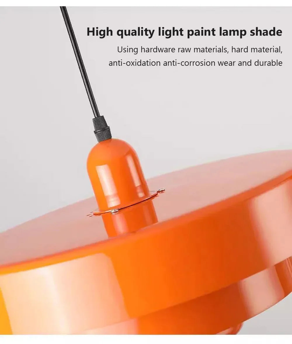 Nordic Pendant Light – Modern Aluminum Ceiling Lamp for Home & Dining