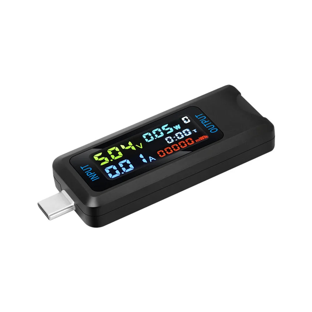 10 in 1 USB Tester DC Digital Voltmeter Amperimetro Current Voltage Meter Volt Ammeter Detector Power Bank Charger Indicator