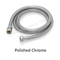 Shower Hose 1.5M Stainless Steel - Flexible Handheld Shower Head Pipe Explosion-Proof Bathroom