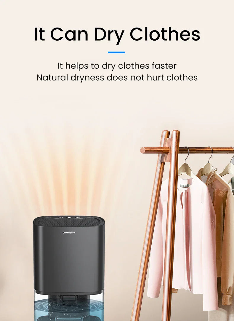 New Pattern Air Dehumidifier Mute Moisture Absorbers Air Dryer  For Home Bedroom Office Kitchen Deodorizer Dryer EU/US plug