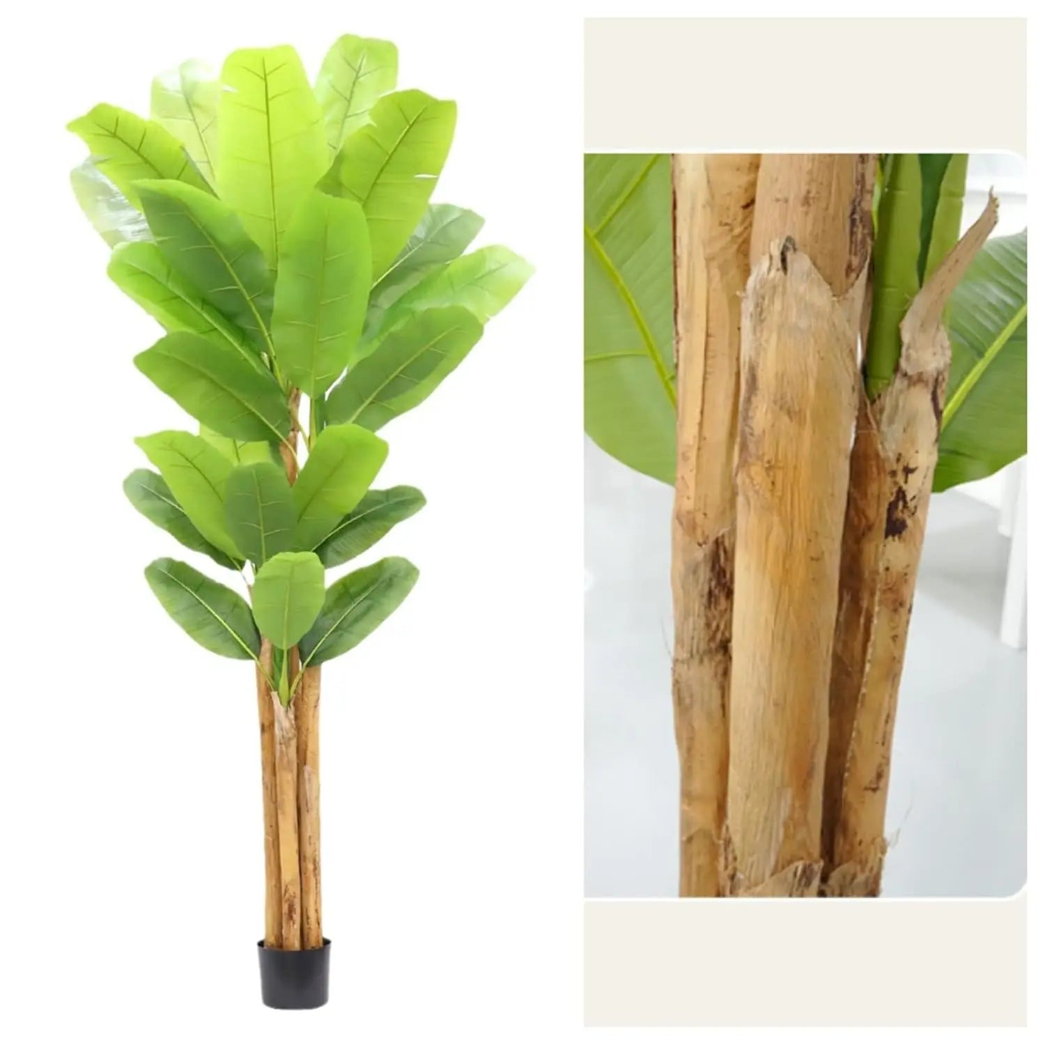 Artificial Banana Tree Artificial Bird Of Paradise Plant Bird Of Paradise Artificial Plant Banana Tree For Home Office Decor
