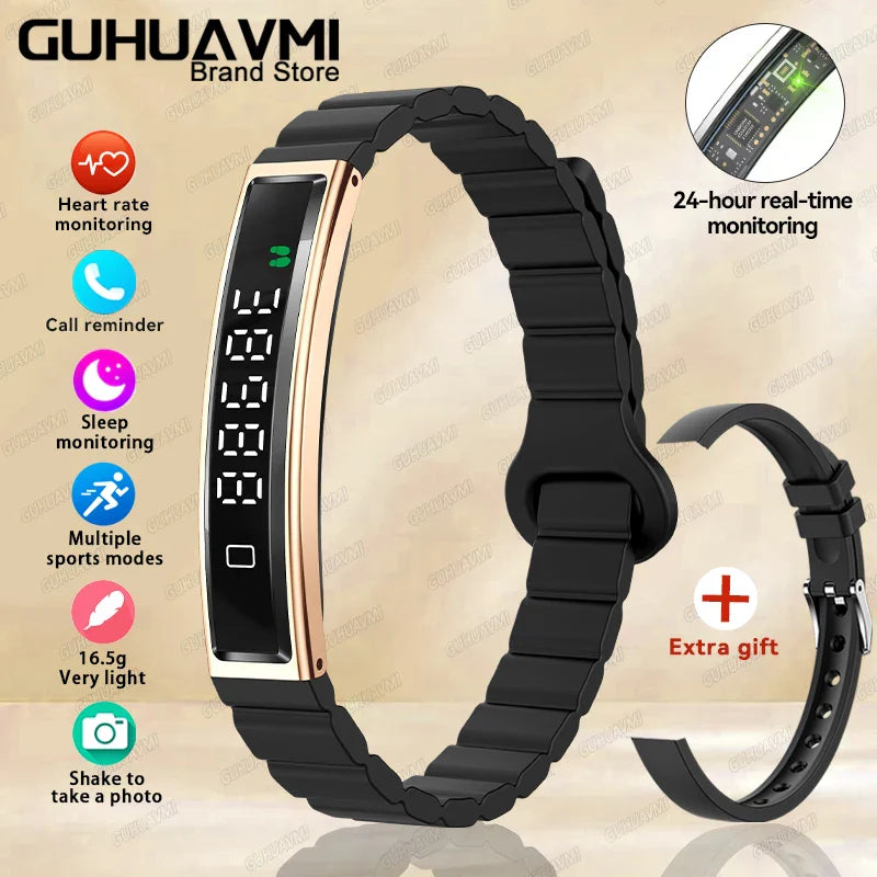 Health & Fitness Smart Bracelet with Heart, Sleep & Activity Tracking