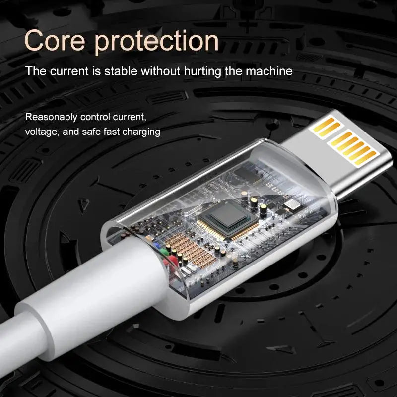 30W PD Fast Charging USB Type C to  iPhone Cable For Apple iPhone 14 13 12 11 Charge Data Wire Cord Phone Accessories