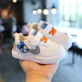 Disney White Casual Shoes For Baby Boy Girl Brand Children Sneaker Mickey Mouse