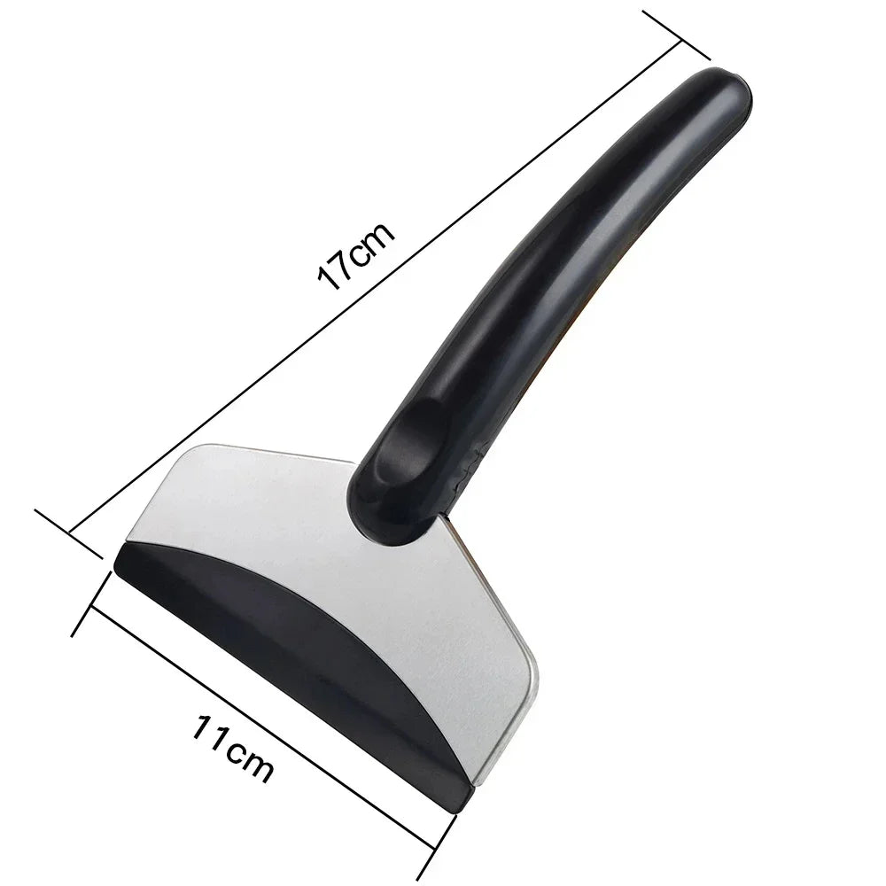 1/2Pcs Car Snow Shovel Winter Windshield Defrosting Ice Scraper Tool Stainless Steel Car Windshield Snow Remover Car Accessories