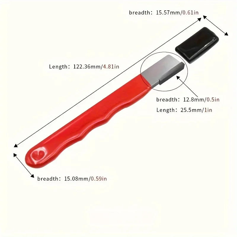 Professional Kitchen Knife Sharpener - Tungsten & Diamond Ceramic Sharpening Stone for All Blades, Including Garden Shears