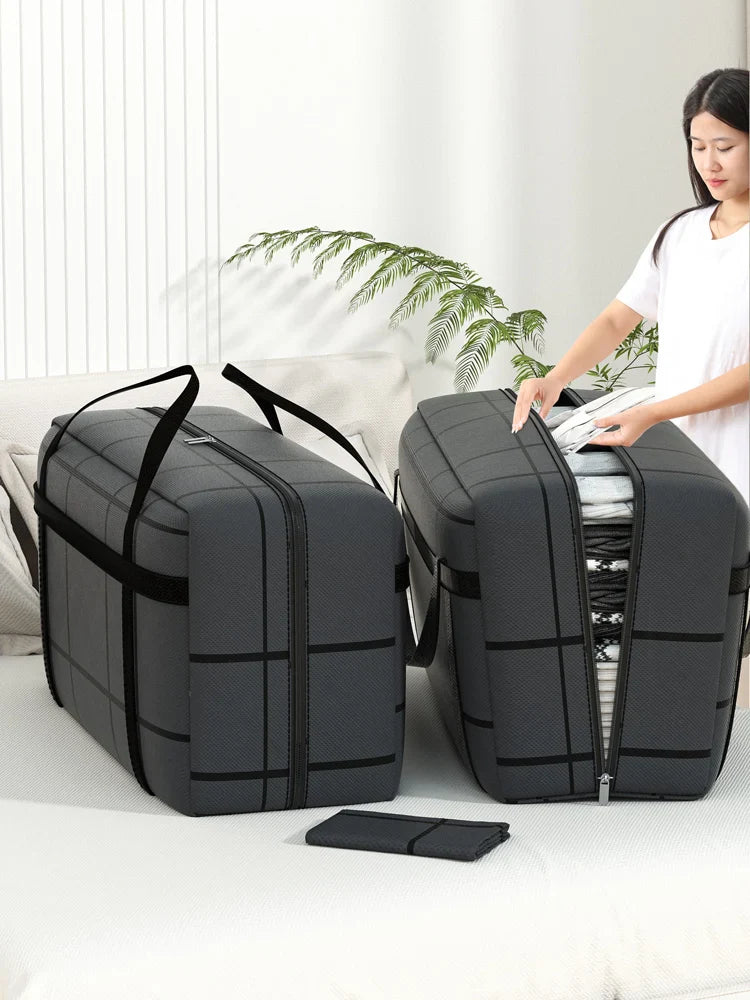 Multifunctional travel camping storage bag Thickened duffel bag Moving bag Foldable waterproof storage bag suitcase