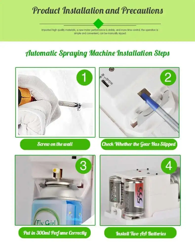 Electric Air Freshener For Hotels Aromatic Home Aroma Diffuser Fragrance  Toilet Office Perfume Sprayer Hotel Fragrance Diffuser