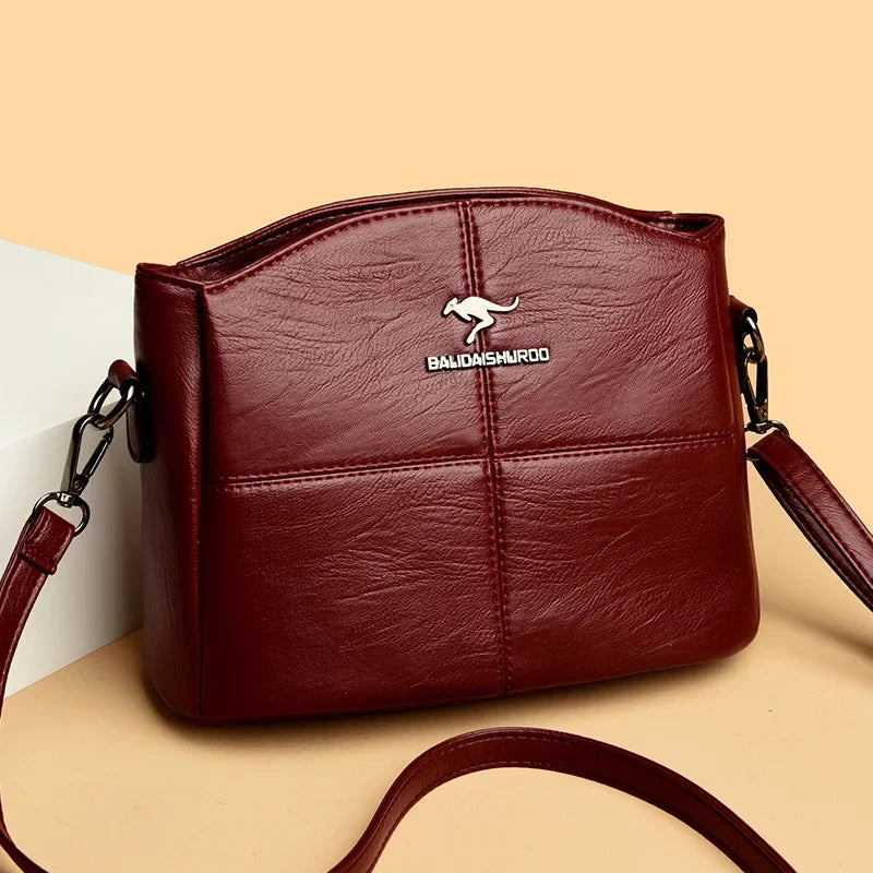 Genuine Brand PU Leather Sac Luxury Handbags Women Bags Designer Shoulder Crossbody Hand Bags for Women 2022 Purses and Handbags