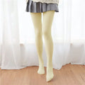 Fall Winter Adult Pantyhose Milk White Silk Socks for Girls Lolita Velvet Thin Bottom Jumpsuit Socks Women