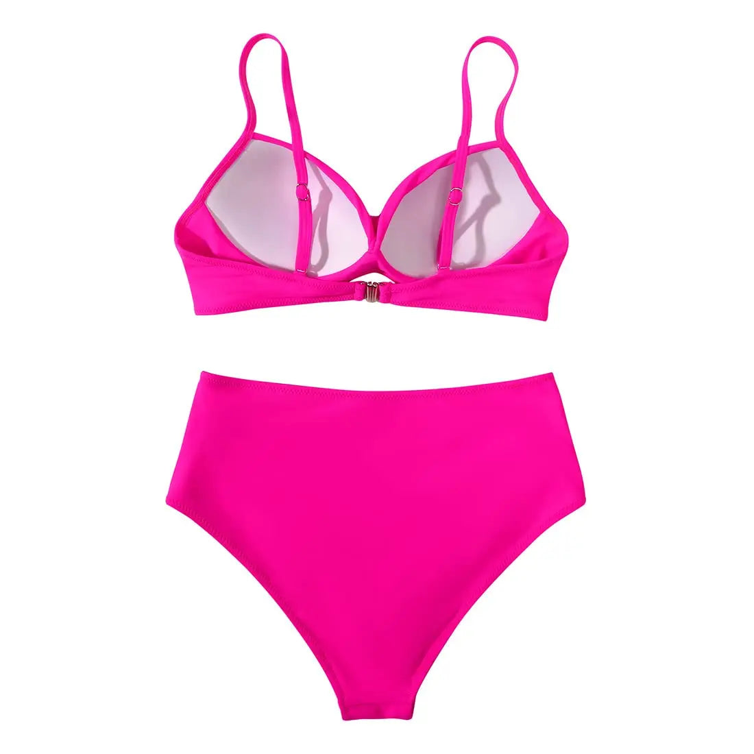 Vintage High Waist Bikinis 2025 Women Push Up Swimwear Printed Swimsuit Female Beachwear Summer Bathers Bathing Suit Swimming