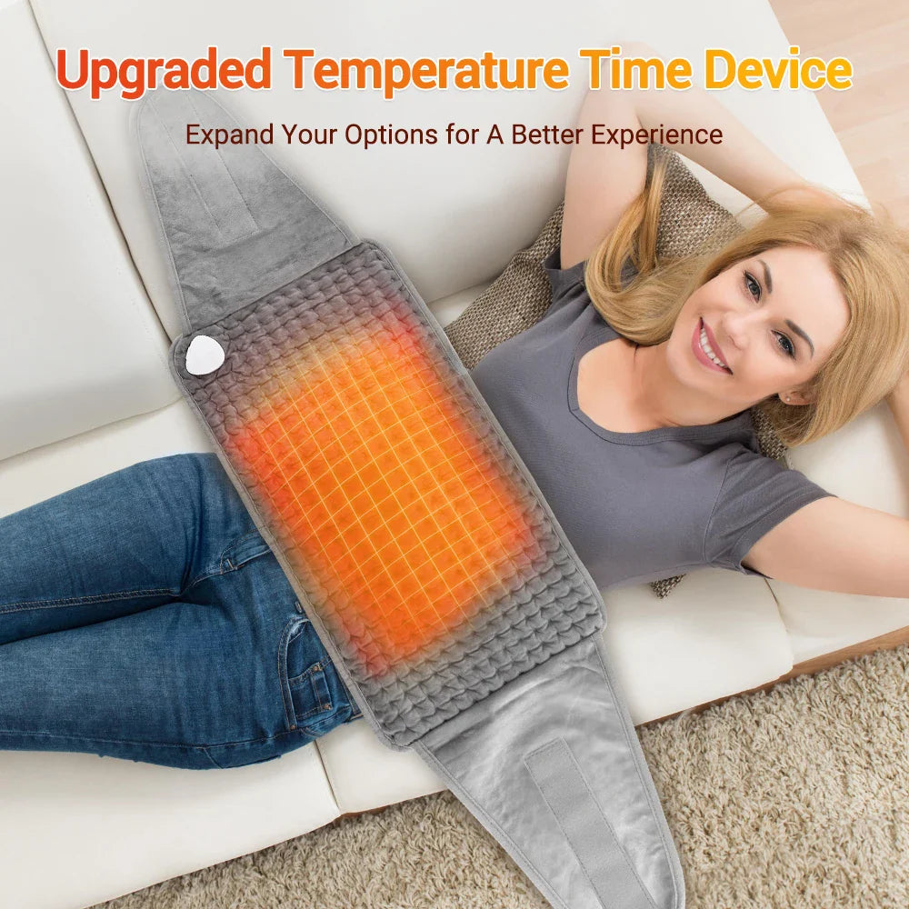 Electric Heating Waist Belt Warm Thermal Pad Office Home Temperature Control Waist Belt Warming Back Hand Warmer