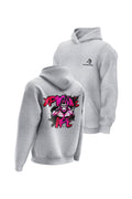 XAPE Splatter Graffiti V3 Hoodie - Heather Grey