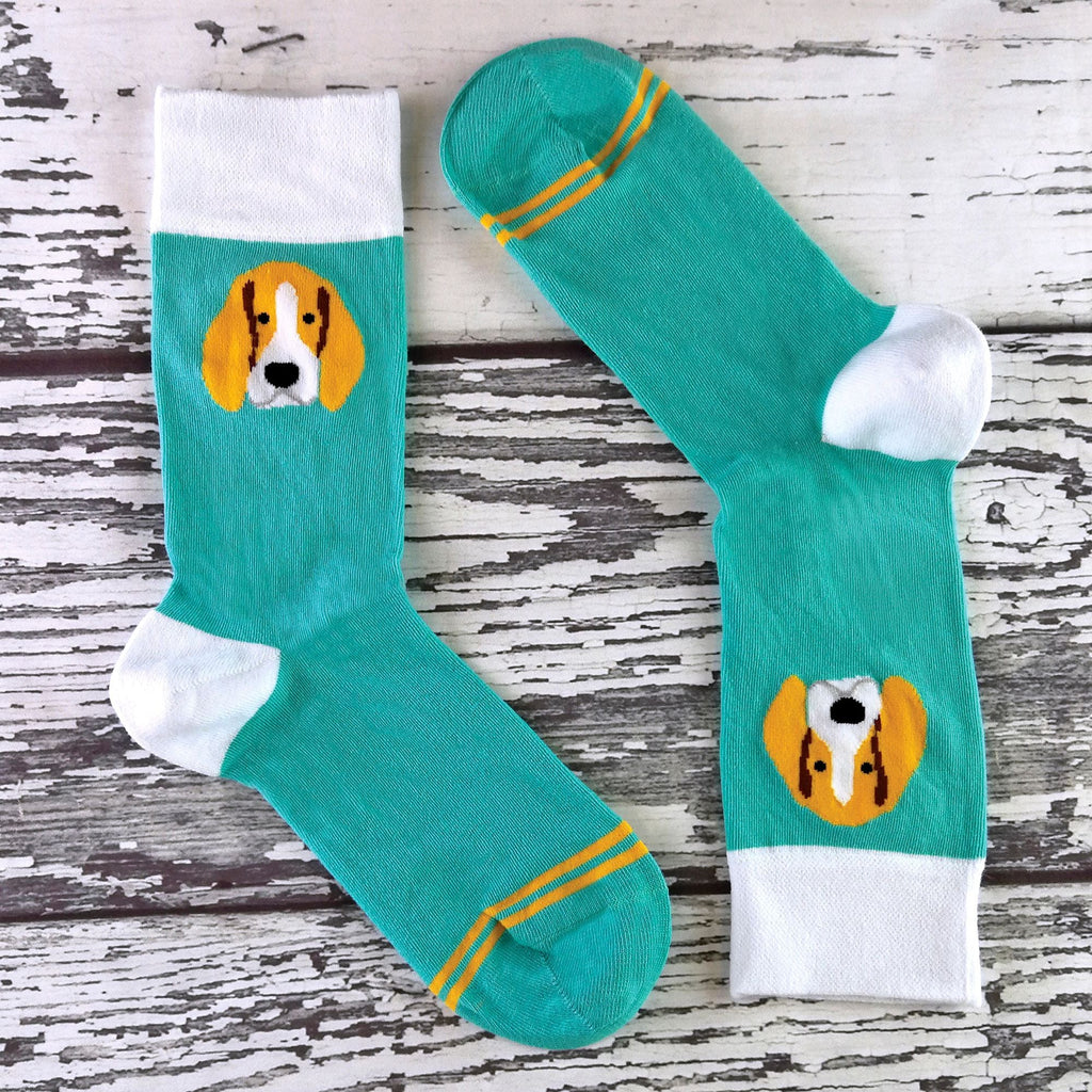 1 Pack Ladies Novelty Cat & Dog Patterned Socks