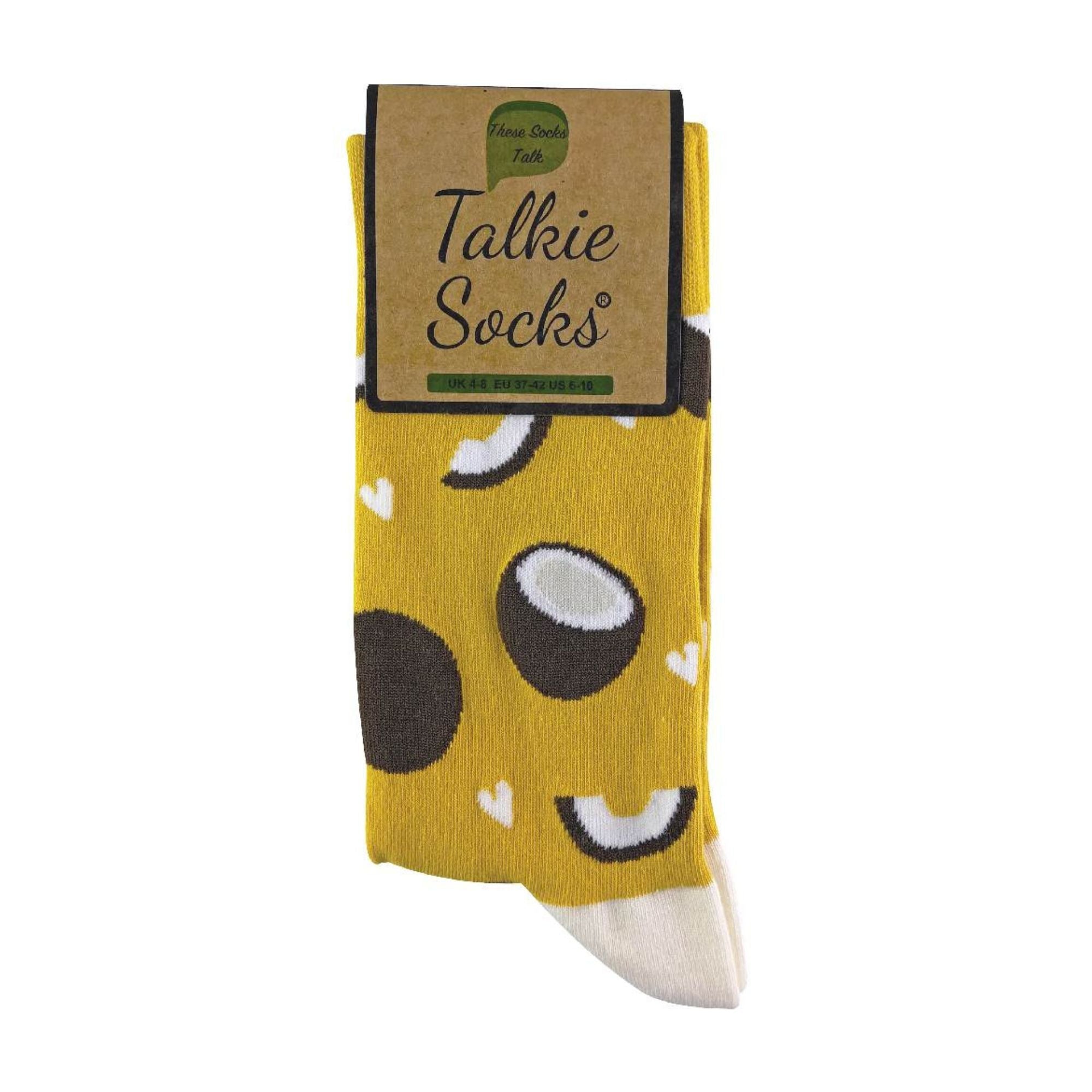 1 Pack Ladies Cotton Novelty Design Fruit Socks