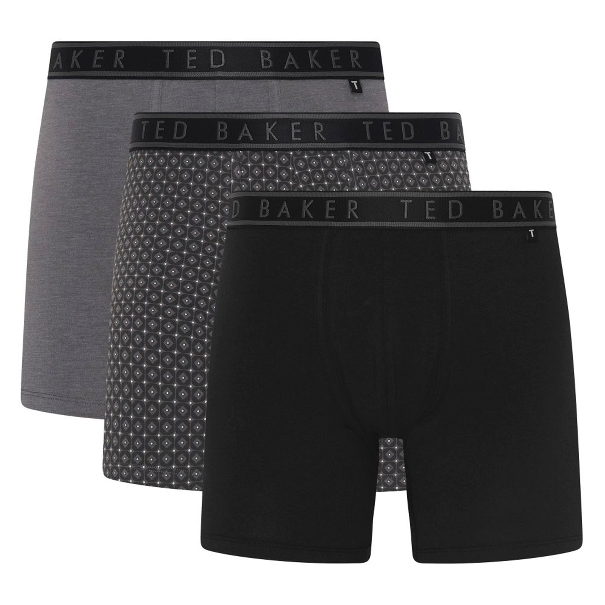 3 Pack Mens Soft Breathable Cotton Boxer Brief Underwear