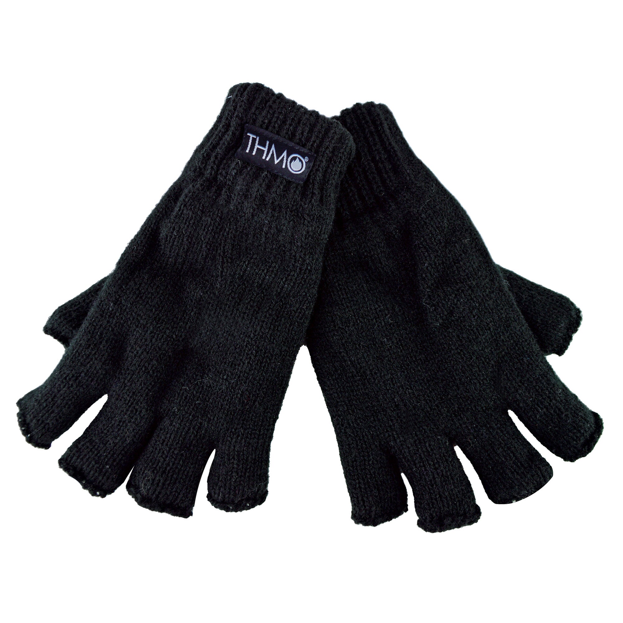 Kids 3M Thinsulate Fleece Lined Fingerless Gloves for Winter