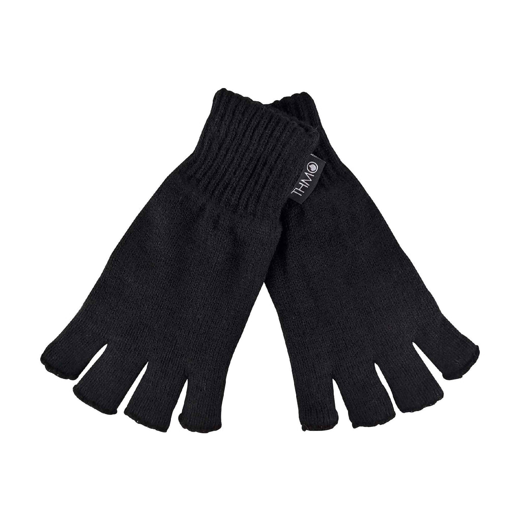 Ladies Thermal 3M Thinsulate Lined Fingerless Gloves for Winter