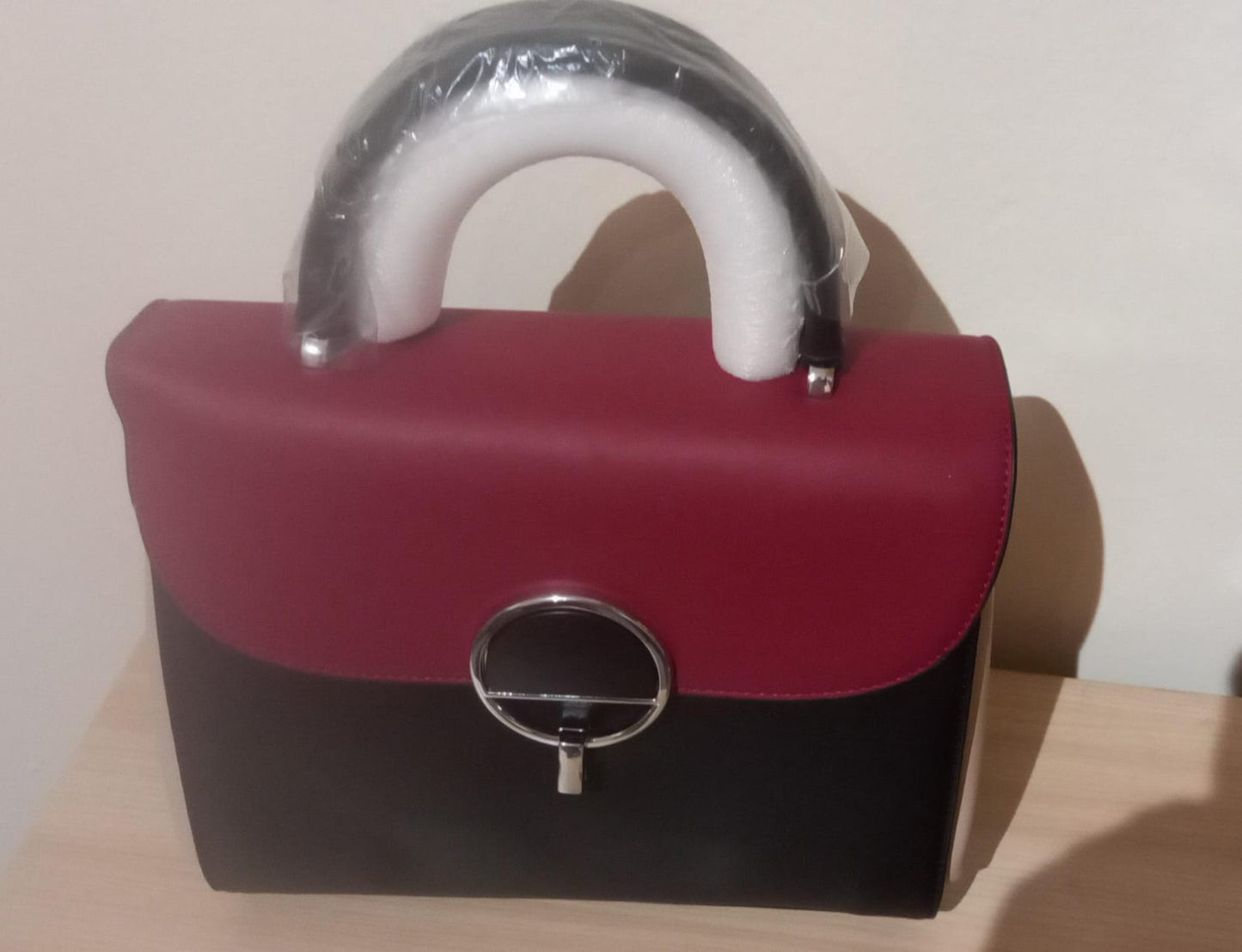 Tricolour handbag with flap 19G – 2890