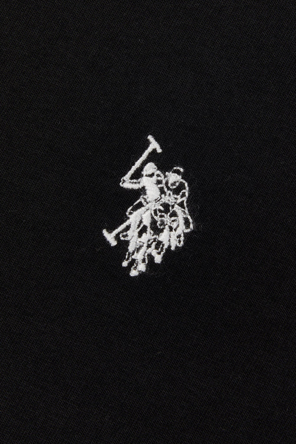 Boys Double Horsemen T- Shirt in Black Bright White DHM