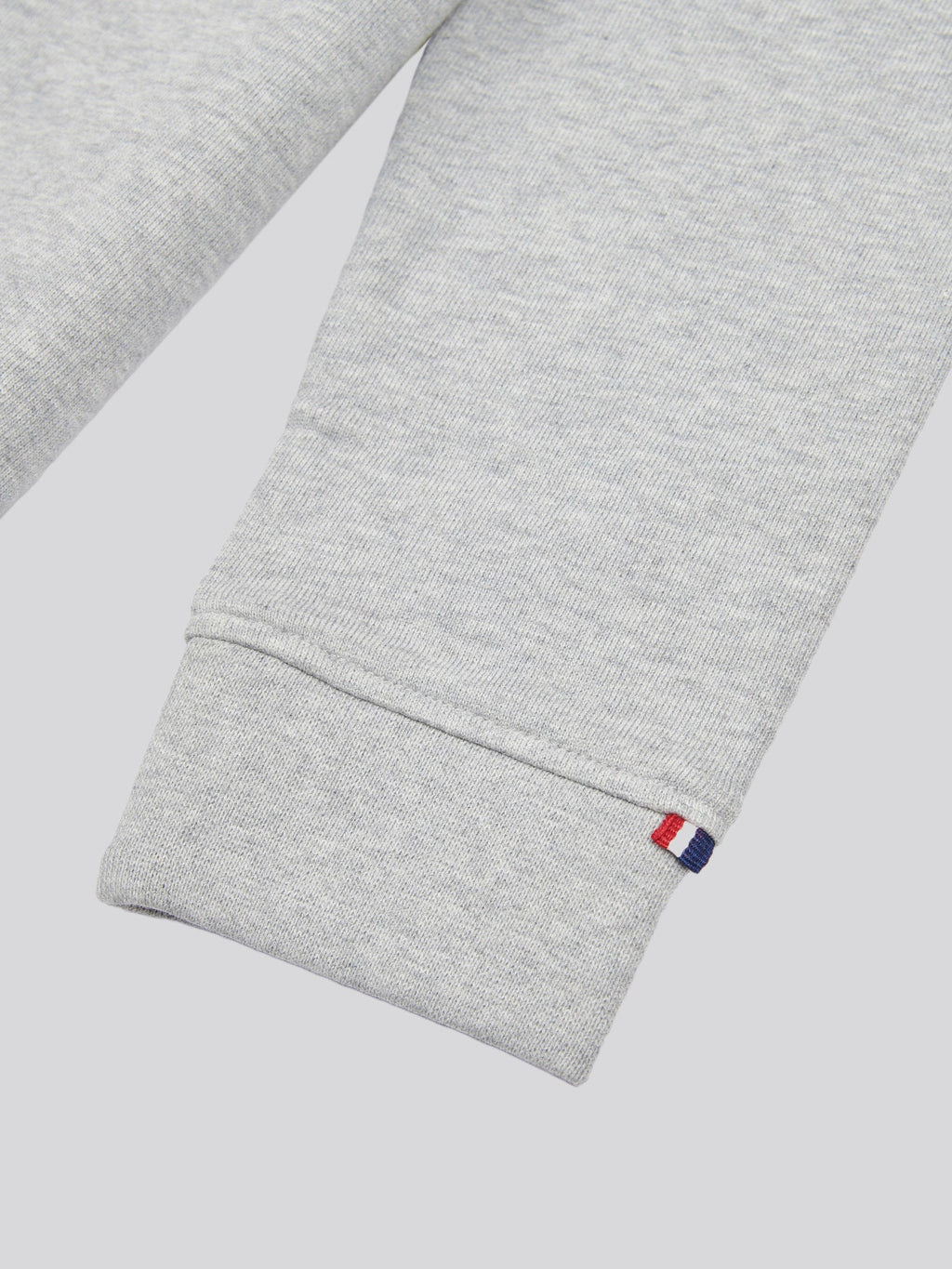 Boys Double Horsemen Crew in Mid Grey Marl