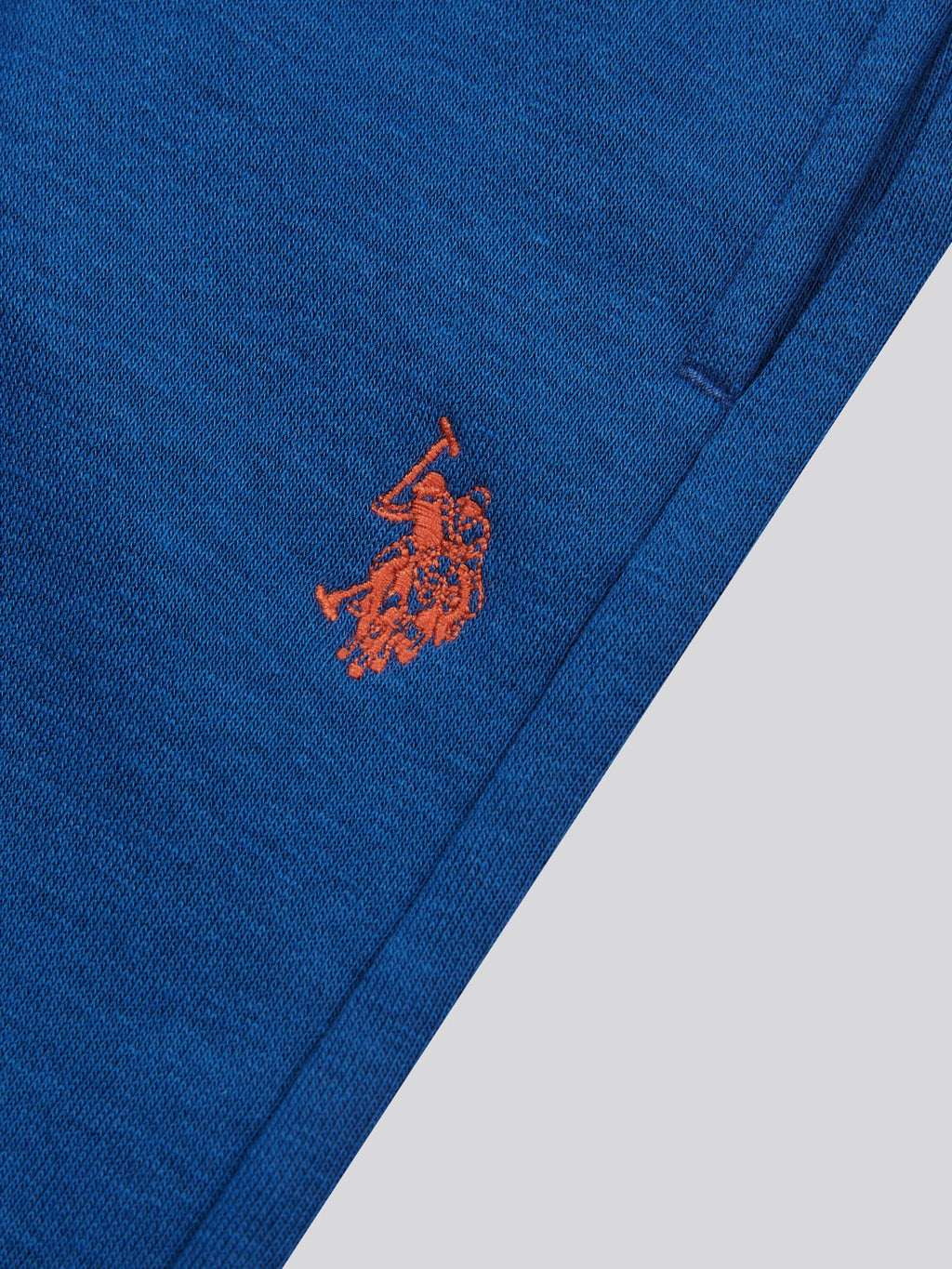 Boys Double Horsemen Crew & Jogger Set in Navy Peony