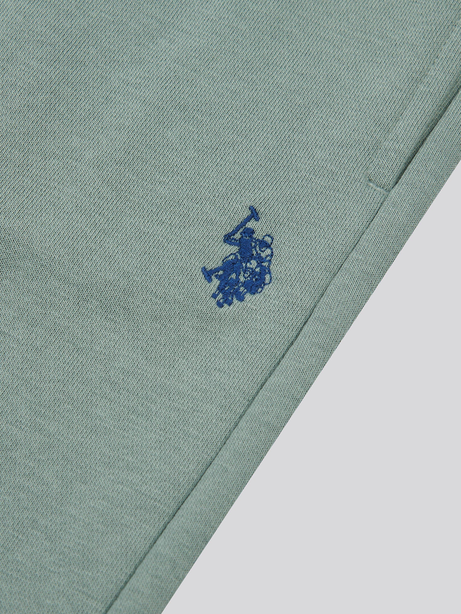 Boys Double Horsemen Crew & Jogger Set in Chinois Green