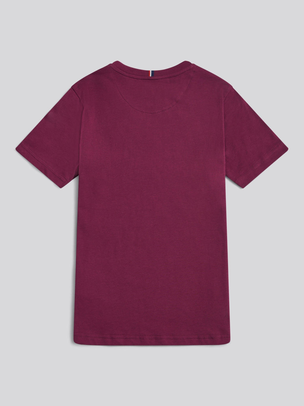 Boys Texture Double Horsemen T-Shirt Grape Wine