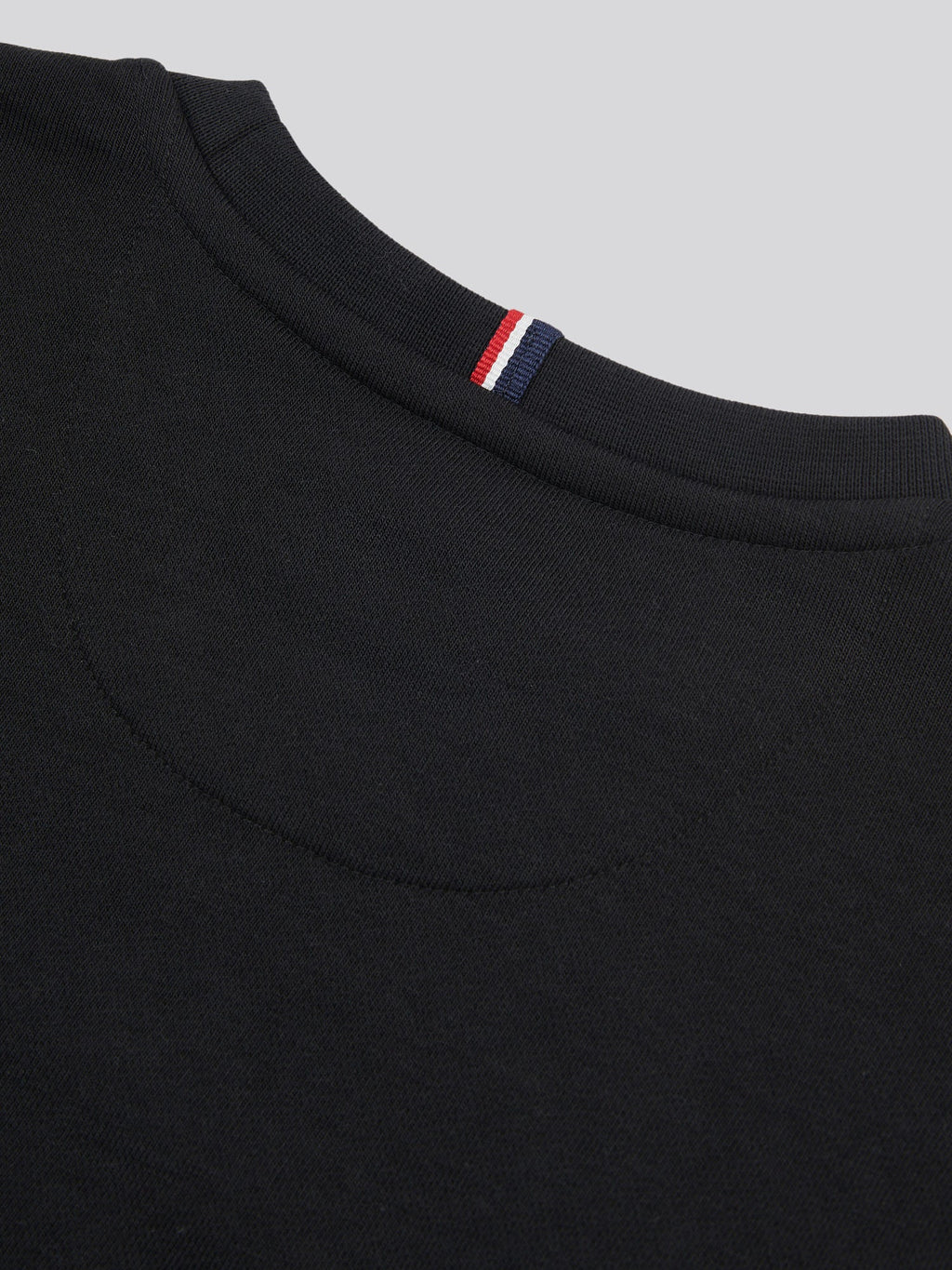 Boys Double Horsemen Crew in Black Bright White DHM