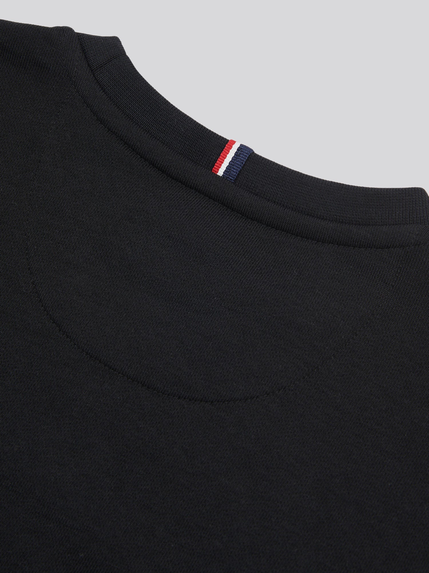 Boys Double Horsemen Crew in Black Bright White DHM