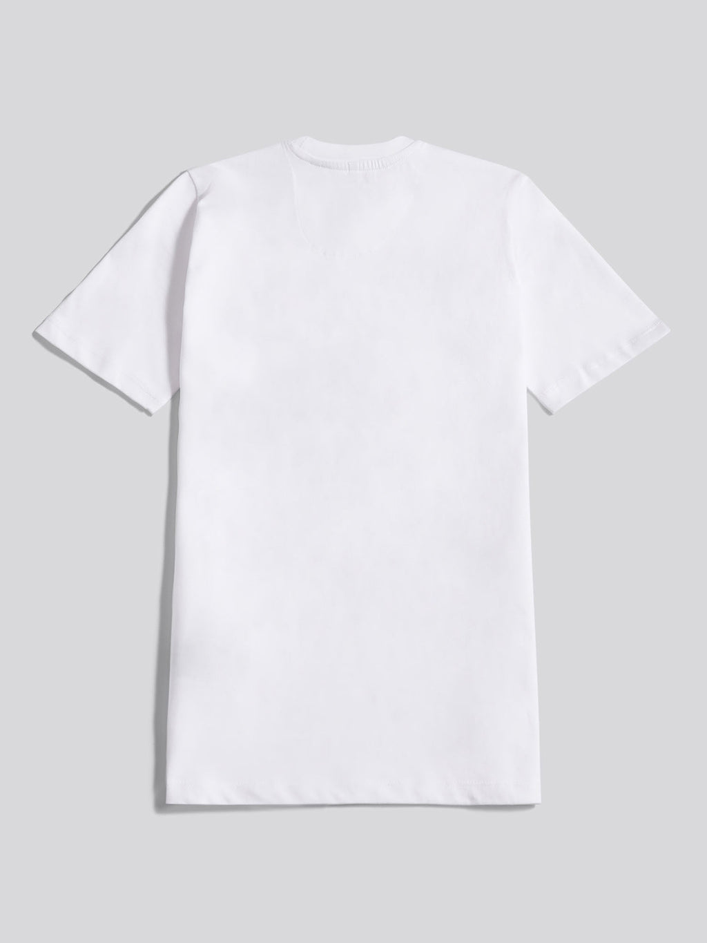 Boys Double Horsemen Graphic T-Shirt in Bright White