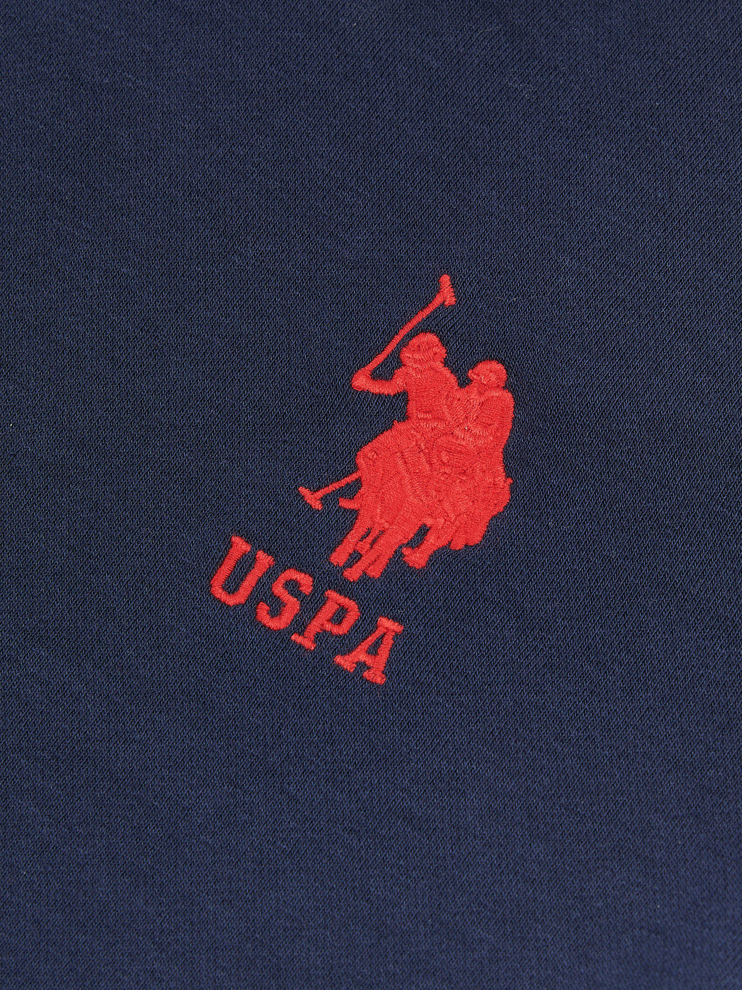 Boys Player 3 Hoodie in Dark Sapphire Navy / Haute Red DHM
